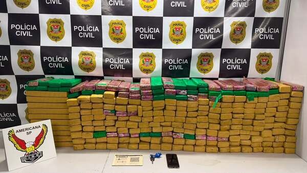 Dise apreende 257 quilos de maconha escondidos em carreta na SP-101, em Monte Mor