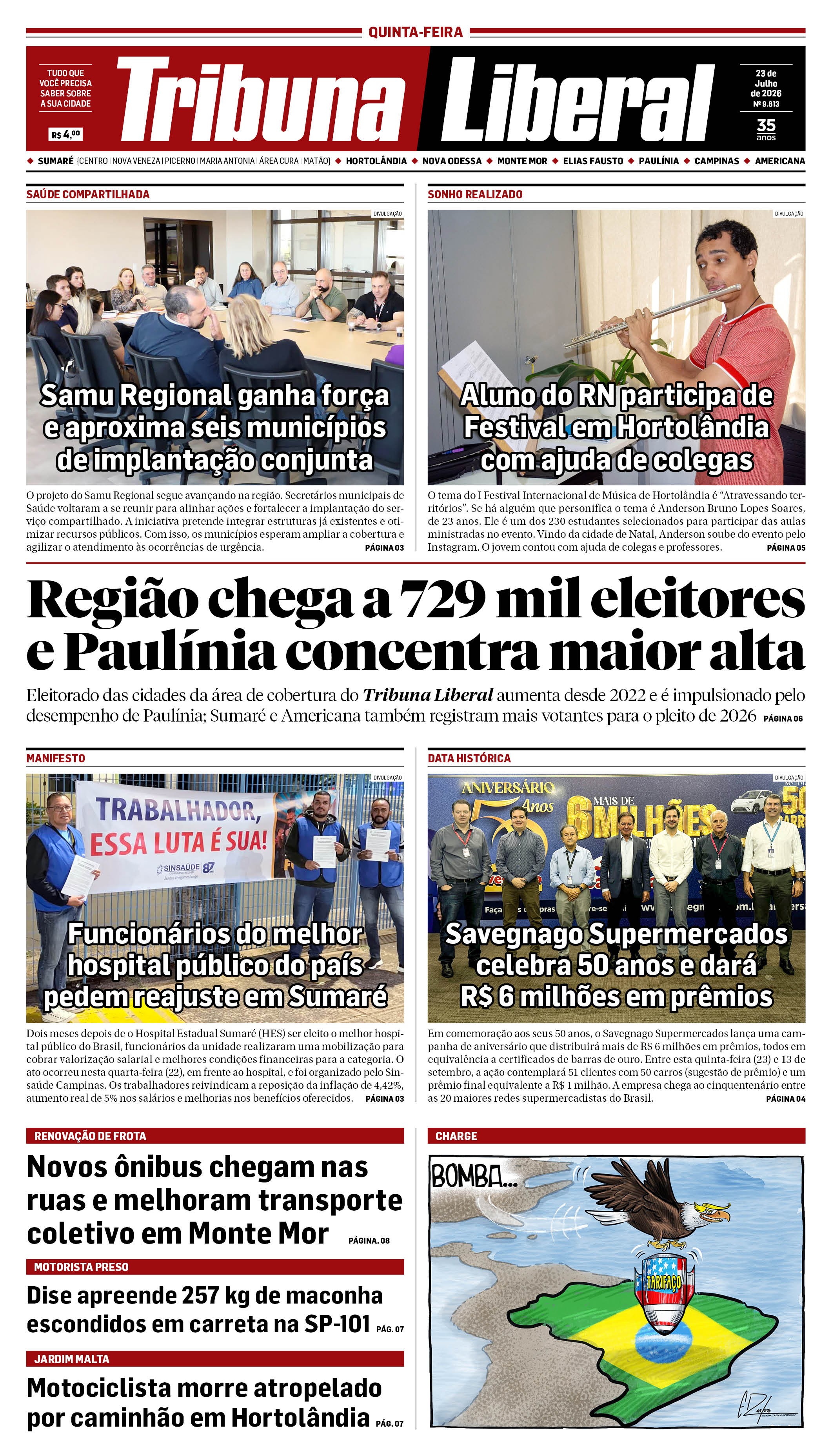 Edição de Quinta-Feira - 23-07-2026
