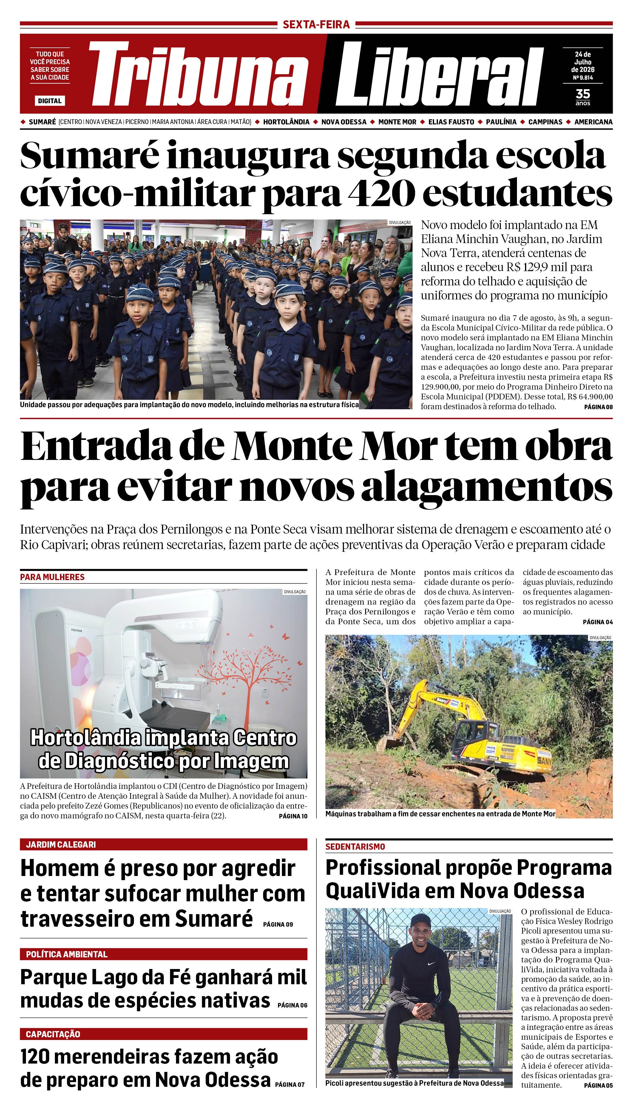 Edição de Sexta-Feira - 24-07-2026