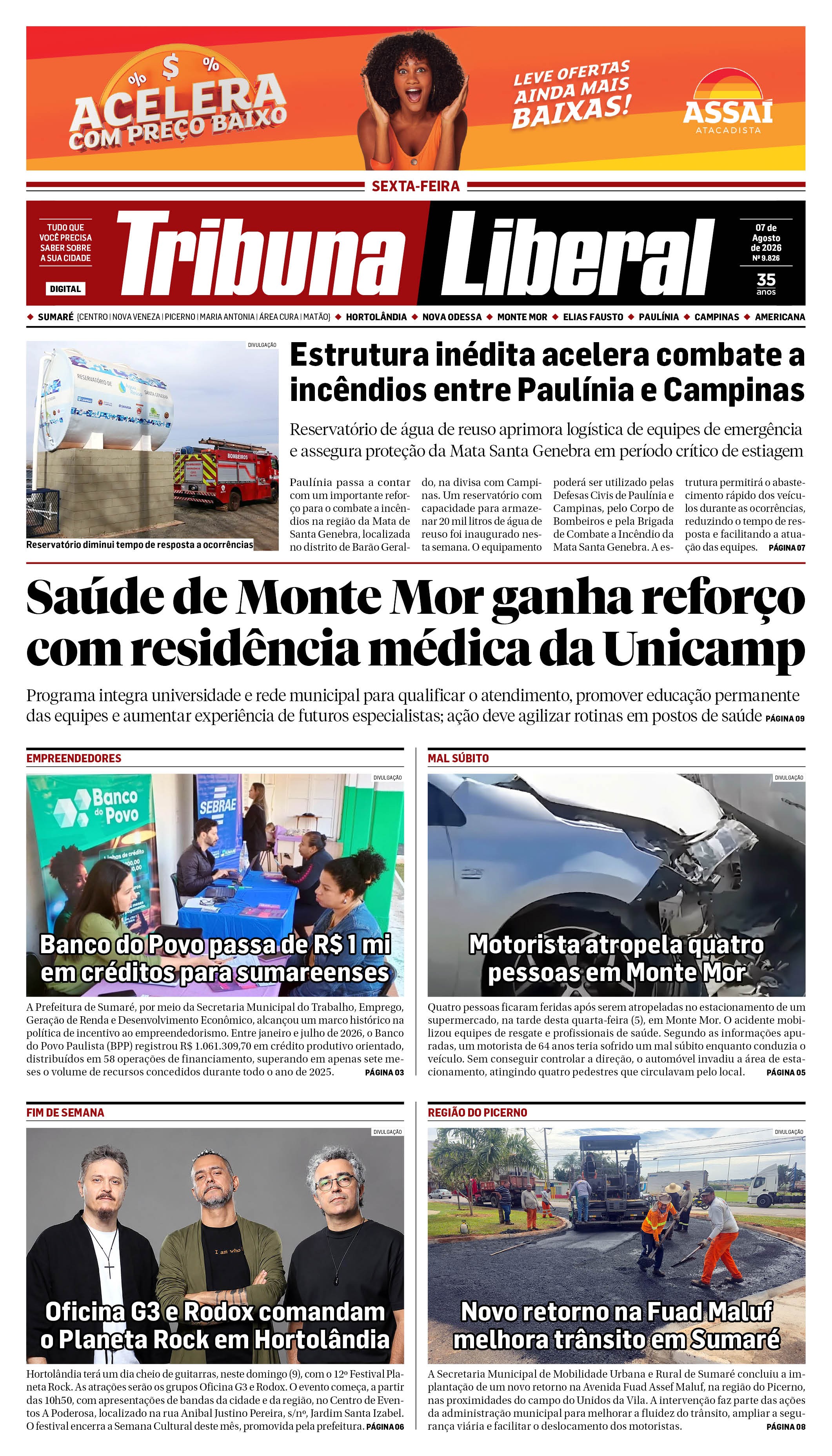 Edição de Sexta-Feira - 07-08-2026
