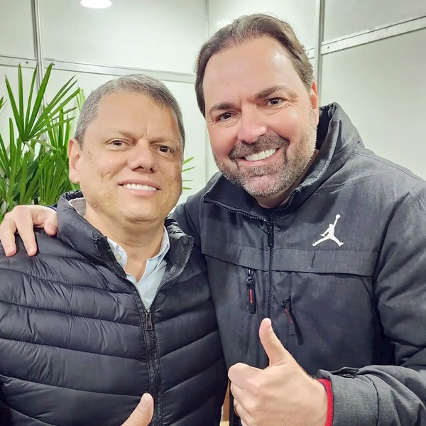 Ricardo Molina destaca admiração por Tarcísio e atuação focada em resultados