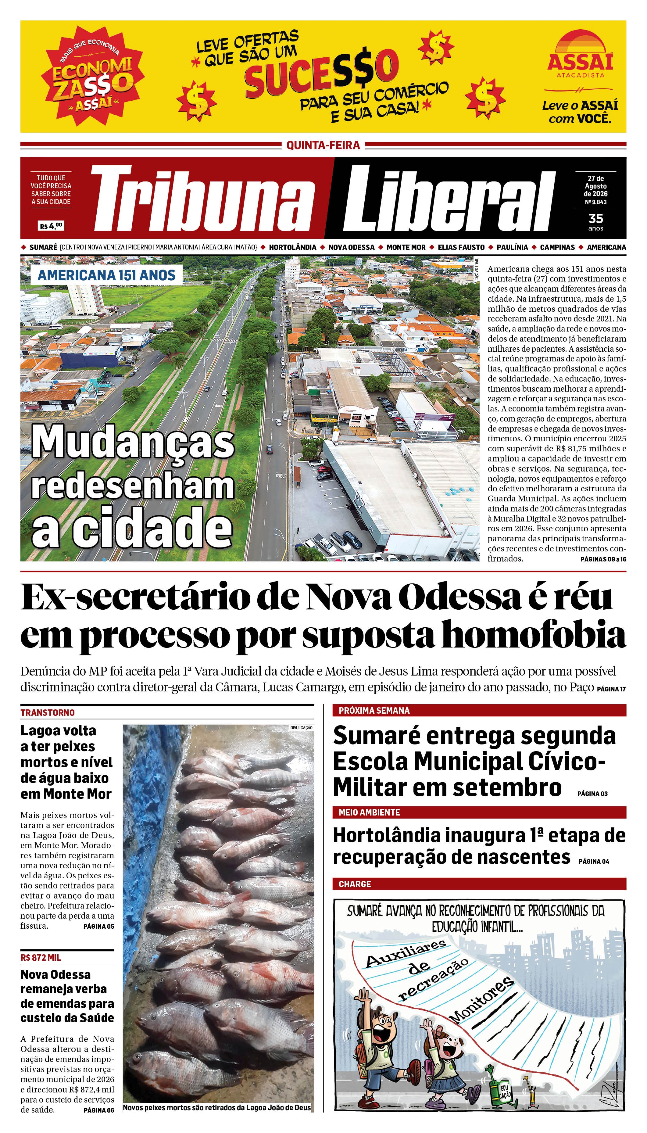 Edição de Quinta-Feira - 27-08-2026