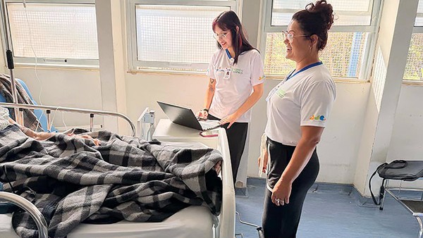 Americana leva Cadastro Único até os leitos de pacientes internados no HM