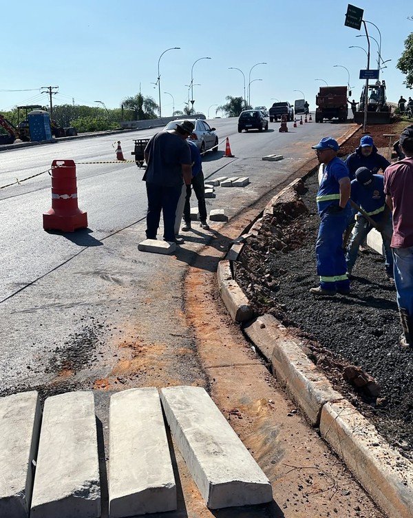 Reforma do Viaduto Centenário tem alargamento de faixa em Americana